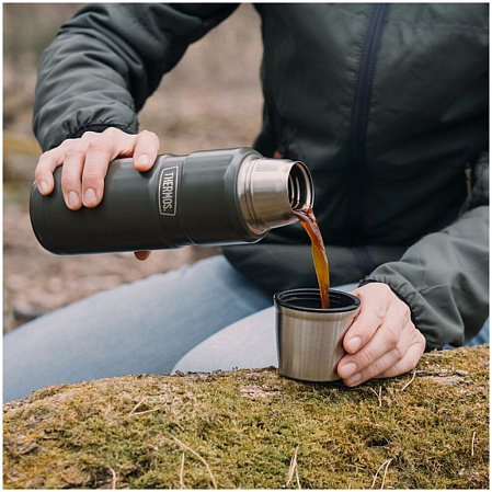 THERMOS Термос KING SK2000 AG, хаки, 0,47 л.