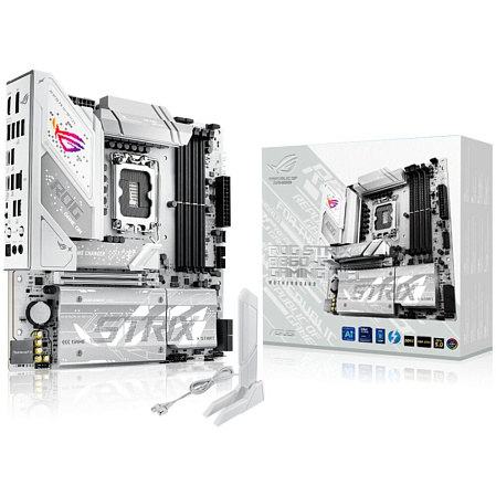 Материнская плата ASUS ROG Strix B860-G Gaming WiFi B860 Soc-1851 4xDDR5, 4xSATA3, RAID, 4хM.2, 1xPCI-E16x, 4xUSB3.2, 2xUSB3.2 Type C, DP, HDMI, WiFi, 2.5Glan,mATX