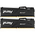 Модуль памяти DIMM 64Gb 2х32Gb DDR5 PC44800 5600MHz Kingston Fury Beast RGB EXPO Black (KF556C36BBEAK2-64)