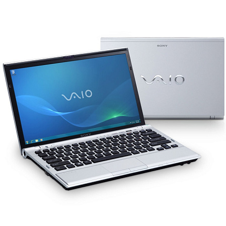 Ноутбук Sony VPC-Z12S9R/S i5-520M/6G/128SSD/GT330M 1Gb/DVD/WiFi/BT/13.1"/Win7 Pro64/Silver