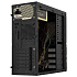 Корпус ATX Miditower Crown CMC-SM162 600W (CM-PS600W smart) black/green
