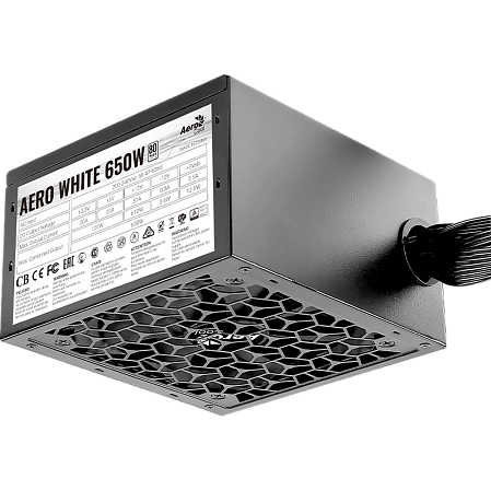 Блок питания 650W Aerocool Aero White