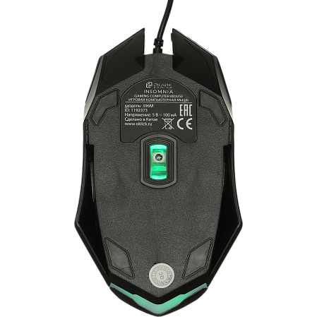 Мышь Oklick 396M Insomnia Black проводная