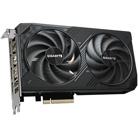 Видеокарта Gigabyte GeForce RTX 5060 Ti 16384Mb, Wingforce OC 16Gb (GV-N506TWF2OC-16GD) 1xHDMI, 3xDP, Ret