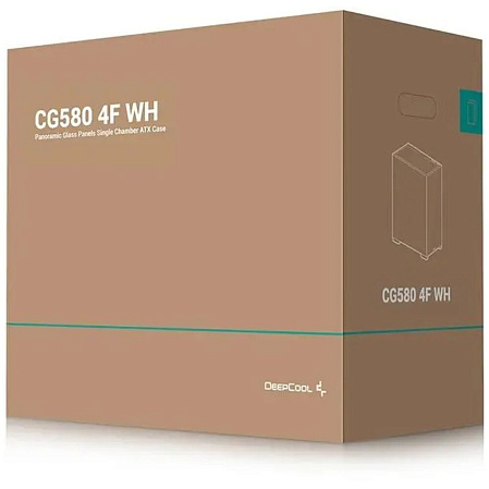 Корпус ATX Miditower Deepcool CG580 WH White
