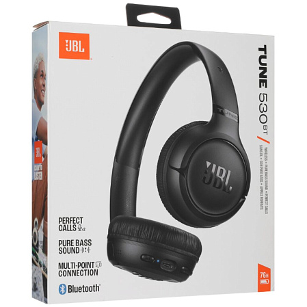 Bluetooth гарнитура JBL Tune 530BT Black