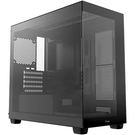 Корпус MicroATX Miditower Ocypus Gamma C52 BK Black