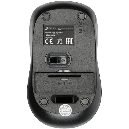 Мышь беспроводная Oklick 675MW Black/Orange Wireless