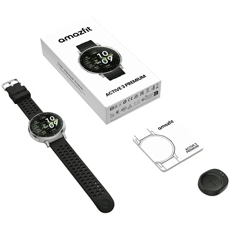 Умные часы Amazfit Active 3 Premium (A2559) Apex Silver