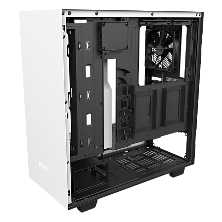 Корпус ATX Miditower NZXT H500i Smart CA-H500W-W1 White/Black