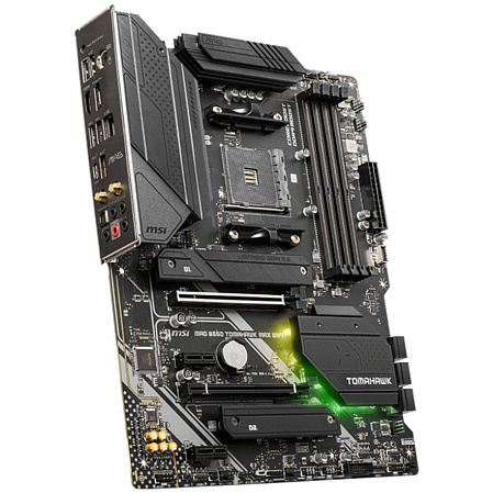 Материнская плата MSI MAG B550 Tomahawk Max WiFi B550 Socket AM4 4xDDR4, 6xSATA3, RAID, 2xM.2, 2xPCI-E16x, 3xUSB3.2, 1xUSB3.2 Type C, DP, HDMI, WiFi, 2.5Glan, ATX