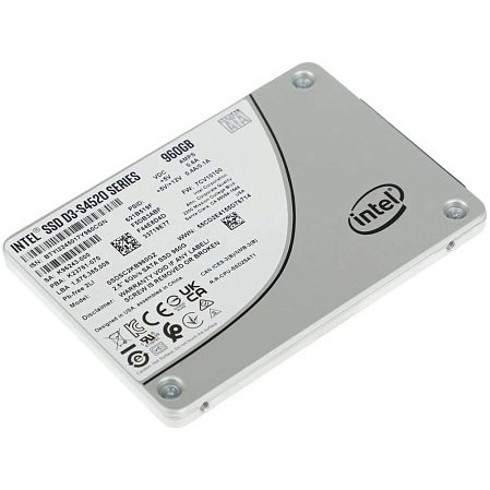 Внутренний SSD-накопитель 960Gb Intel SSDSC2KB960GZ01 SATA3 2.5" S4520-Series