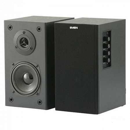 2.0 Колонки SVEN SPS-611S 2*18W Black Leather