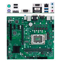 Материнская плата ASUS Pro H610M-C D4-CSM H610 Socket-1700 2xDDR4, 4xSATA3, 1xM.2, 1xPCI-E16x, 2xUSB3.2, D-Sub, DVI-D, DP, HDMI, Glan, mATX