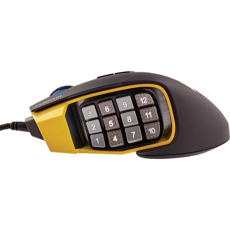 Мышь Corsair Scimitar PRO RGB Black\Yellow
