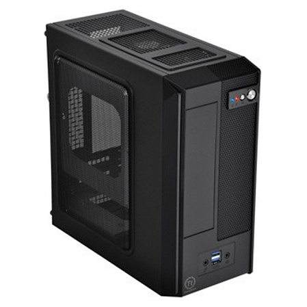 Корпус MicroATX Minitower Thermaltake SD101 VP11821N2E 180W Black