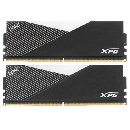 Модуль памяти DIMM 32Gb 2х16Gb DDR5 PC57600 7200MHz ADATA XPG Lancer RGB Black (AX5U7200C3416G-DCLARBK)