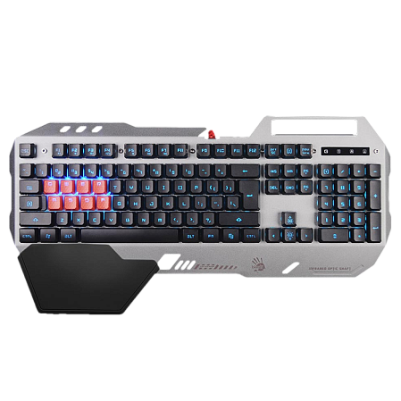 Клавиатура A4Tech Bloody B418 Grey USB