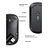 Мышь беспроводная Ugreen MU001 (90372) Black Wireless
