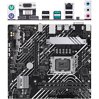 Материнская плата ASUS Prime H610M-A-CSM H610 Socket-1700 2xDDR5, 4xSATA3, 2xM.2, 1xPCI-E16x, 2xUSB3.2, D-Sub, DP, HDMI, Glan, mATX