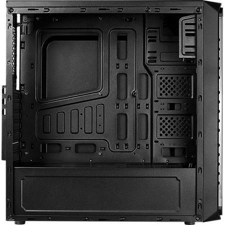 Корпус ATX Miditower AeroCool SI-5200 Frost Black