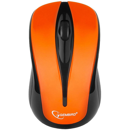 Мышь Gembird MUSW-325-O Optical Orange беспроводная