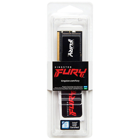 Модуль памяти SO-DIMM DDR5 16Gb PC44800 5600Mhz Kingston Fury Impact (KF556S40IB-16)