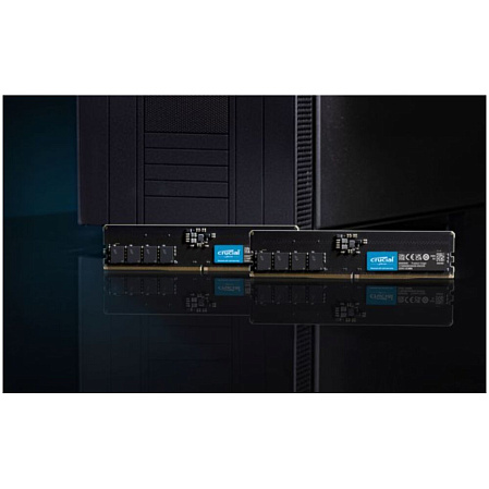 Модуль памяти DIMM 16Gb DDR5 PC38400 4800MHz Crucial (CT16G48C40U5)