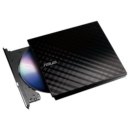 Внешний привод DVD-RW ASUS SDRW-08D2S-U Lite DVD±R/±RW USB 2.0 чёрный