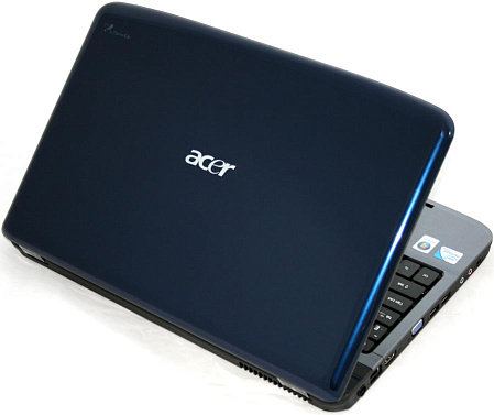 Ноутбук Acer Aspire 5738ZG-433G25Mi T4300/3G/250G/DVD/HD4570/15.6"HD/Win7 HB (LX.PF301.001)