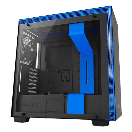 Корпус ATX Miditower NZXT H700 CA-H700B-BL Black/Blue
