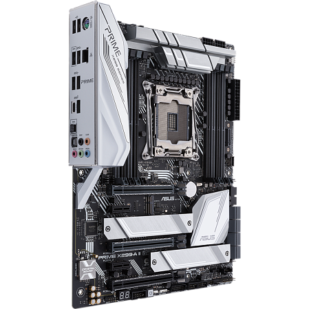 Материнская плата ASUS Prime X299-A II X299 Socket-2066 8xDDR4, 8xSATA3, RAID, 2xM.2, 4xPCI-E16x, 2xUSB type C, 4xUSB3.1, Glan ATX, Ret