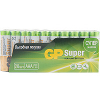 Батарейки GP 24A-2CRVS20 AAA 20шт