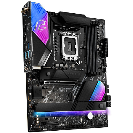 Материнская плата ASRock Z890 Lightning WiFi Z890 Soc-1851 4xDDR5, 4xSATA3, RAID, 4хM.2, 3xPCI-E16x, 6xUSB3.2, 2xUSB3.2 Type C, HDMI, WiFi, 2.5Glan, ATX