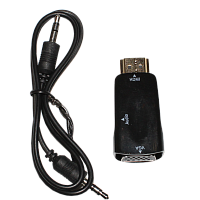Переходник HDMI(M) - VGA(F) + Аудио