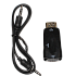 Переходник HDMI(M) - VGA(F) + Аудио