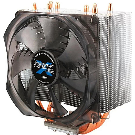 Охлаждение CPU Cooler Zalman CNPS10X Optima (S1156/1155/1150/1151/1200/1700/775/AM3/AM2/AM3+/AM2/FM1) Съемный вентилятор 120мм