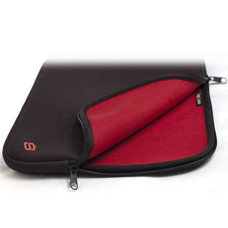 13.3" Папка для ноутбука Bagspace PS-812-12RD (черно-красная)