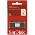 USB Flash накопитель 2GB SanDisk Cruzer (SDCZ36-002G-B35 ) Black