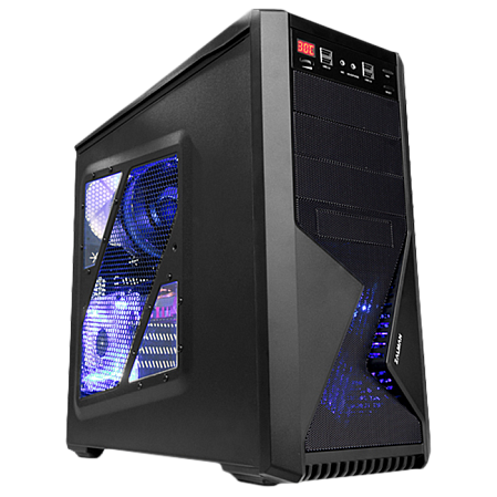 Корпус ATX Miditower Zalman Z9 Plus Black