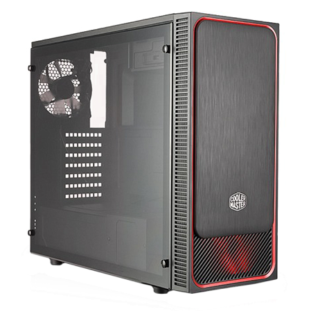 Корпус ATX Miditower Cooler Master MasterBox E500L MCB-E500L-KA5N-S01 Black/Red