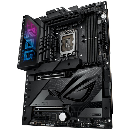 Материнская плата ASUS ROG Maximus Z790 Dark Hero Z790 Socket-1700 4xDDR5, 4xSATA3, RAID, 5xM.2, 2xPCI-E16x, 9xUSB3.2, 3xUSB3.2 Type C, HDMI, Wi-Fi, 2.5Glan, ATX