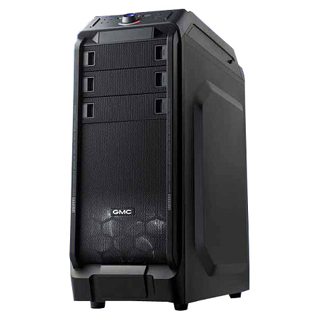 Корпус ATX Miditower GMC Titan Black