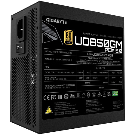 Блок питания 850W Gigabyte GP-UD850GM PG5 v2