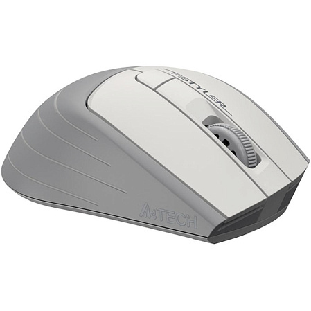 Мышь беспроводная A4Tech Fstyler FG30S White/Grey silent Wireless