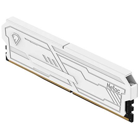 Модуль памяти DIMM 32Gb 2х16Gb DDR4 PC25600 3200MHz Netac Shadow III White (NTSHD4P32DP-32W)