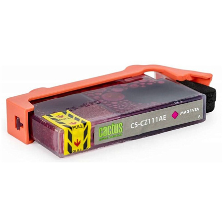 Картридж Cactus CS-CZ111AE №655 пурпурный для HP DJ IA 3525/5525/4525 с чипом
