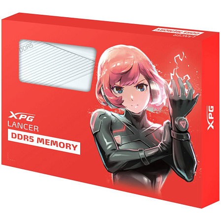 Модуль памяти DIMM 32Gb 2х16Gb DDR5 PC48000 6000MHz ADATA XPG Lancer White (AX5U6000C3016G-DCLAWH)