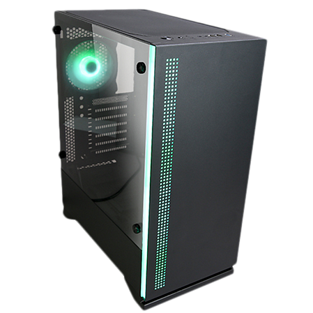 Корпус ATX Miditower Zalman S5 Black