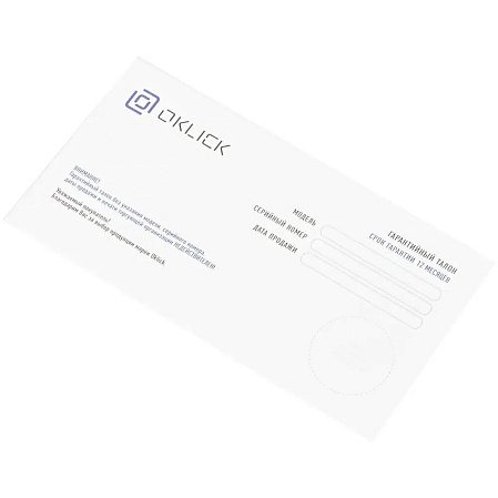 Клавиатура Oklick 560ML Slim Black USB 